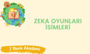 Zeka Oyunları İsimleri