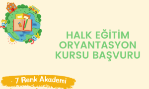 halk eğitim oryantasyon kursu başvuru