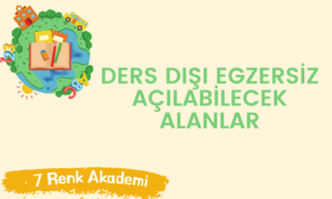 Ders Dışı Egzersiz Açılabilecek Alanlar