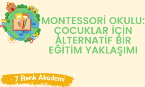 Montessori Okulu: Çocuklar İçin Alternatif Bir Eğitim Yaklaşımı