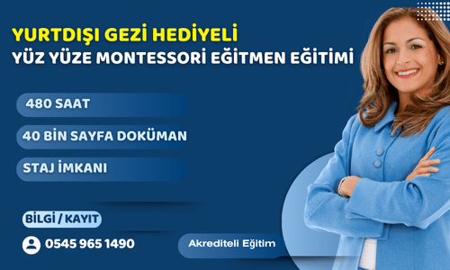 Montessori Eğitmen Eğitimi 2025