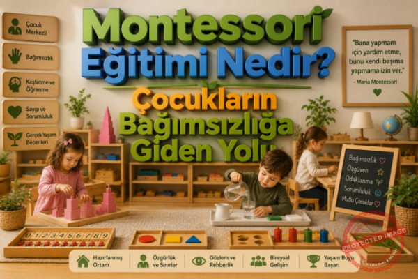 Montessori Eğitimi Nedir Çocukların Bağımsızlığa Giden Yolu