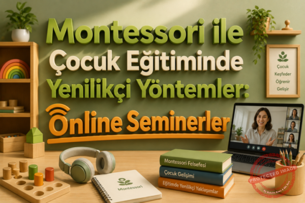 Montessori ile Çocuk Eğitiminde Yenilikçi Yöntemler Online Seminerler