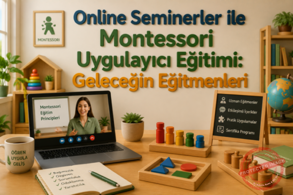 Online Seminerler ile Montessori Uygulayıcı Eğitimi Geleceğin Eğitmenleri