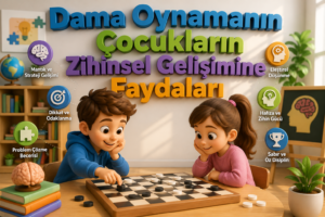 Dama Oynamanın Çocukların Zihinsel Gelişimine Faydaları