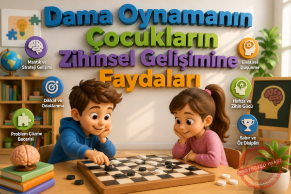Dama Oynamanın Çocukların Zihinsel Gelişimine Faydaları
