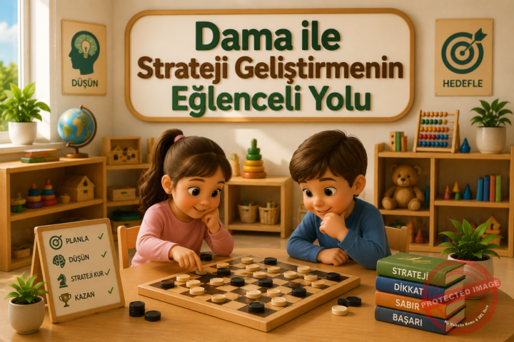 Dama ile Strateji Geliştirmenin Eğlenceli Yolu