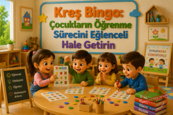 Kreş Bingo Çocukların Öğrenme Sürecini Eğlenceli Hale Getirin