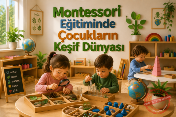 Montessori Eğitiminde Çocukların Keşif Dünyası 1 Montessori Eğitiminde Çocukların Keşif Dünyası