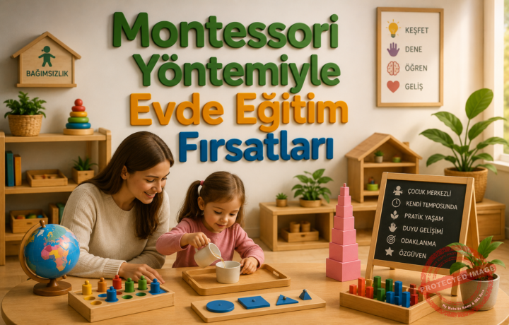 Montessori Yöntemiyle Evde Eğitim Fırsatları