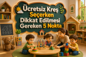 Ücretsiz Kreş Seçerken Dikkat Edilmesi Gereken 5 Nokta