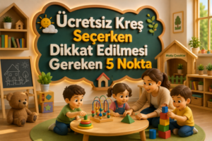 Ücretsiz Kreş Seçerken Dikkat Edilmesi Gereken 5 Nokta