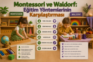 Montessori ve Waldorf: Eğitim Yöntemlerinin Karşılaştırması 2 Montessori ve Waldorf Eğitim Yöntemlerinin Karşılaştırması