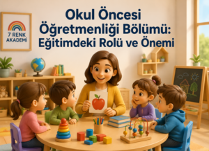 Okul Öncesi Öğretmenliği Bölümü: Eğitimdeki Rolü ve Önemi 2 Okul Öncesi Öğretmenliği Bölümü Eğitimdeki Rolü ve Önemi