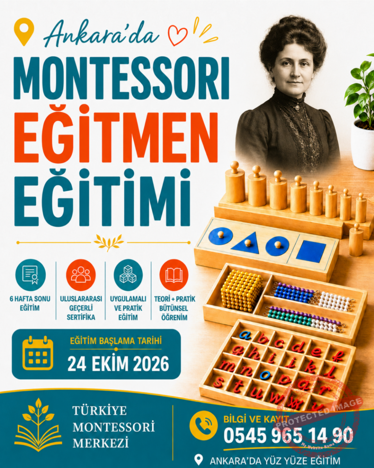 ankara montessori egitmen egitimi