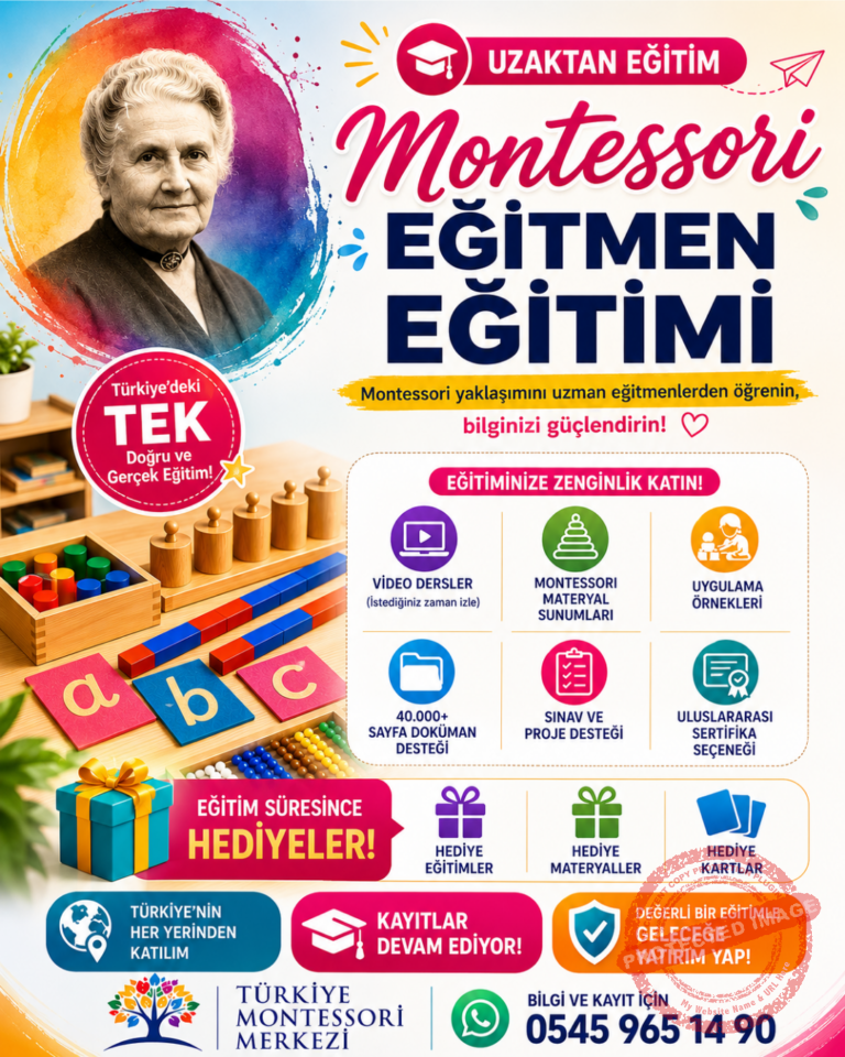 montessori egitmen egitimi 2026F